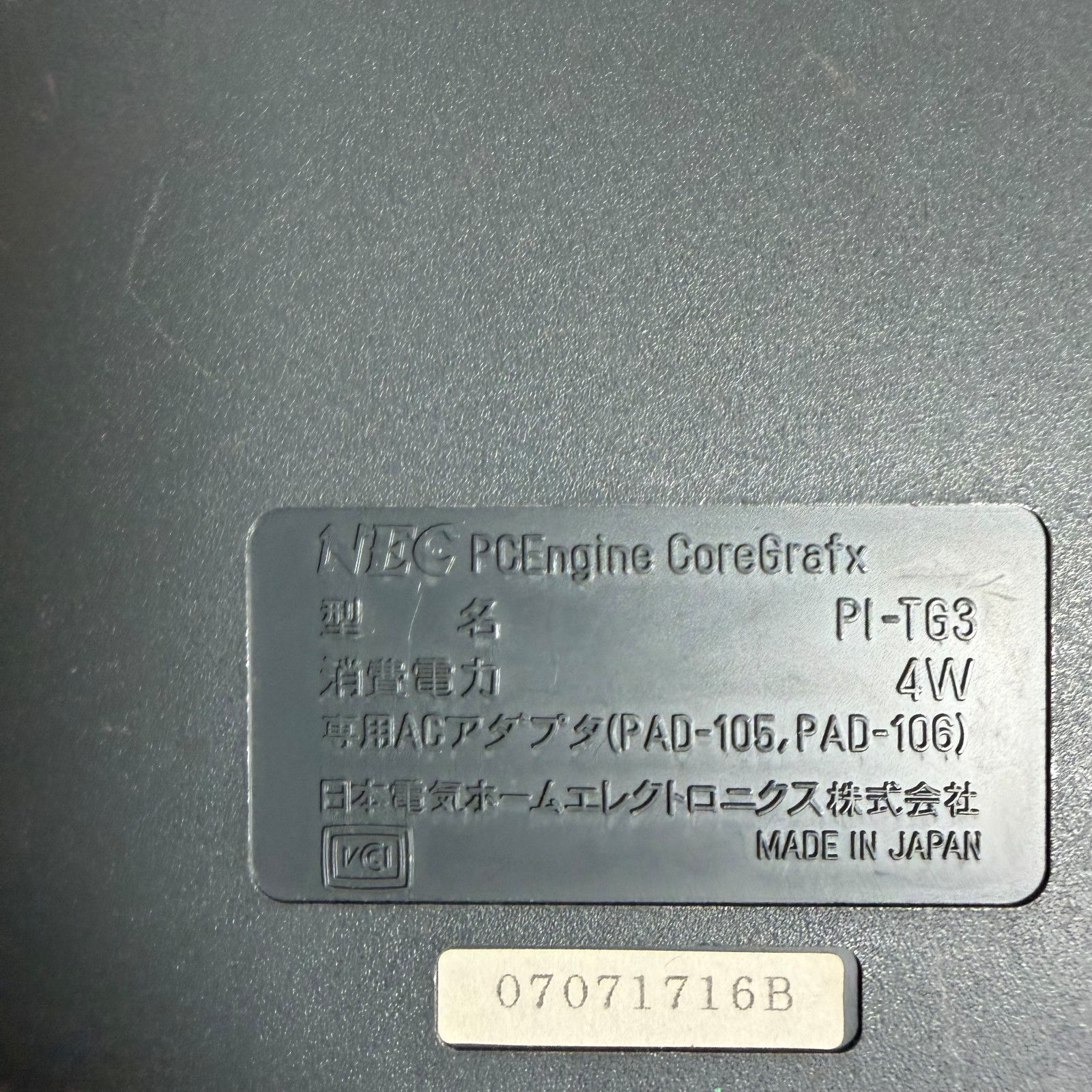 NEC PC Engine CoreGrafx PI-TG3 Gaming Console With Super Momotarō Dentetsu II