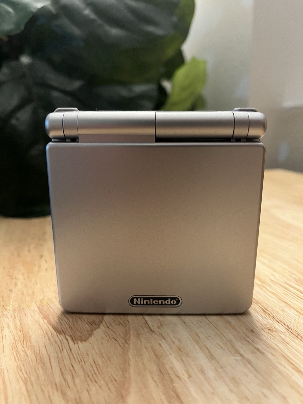 Nintendo Game Boy Advance SP Silver Handheld Console With Charger
