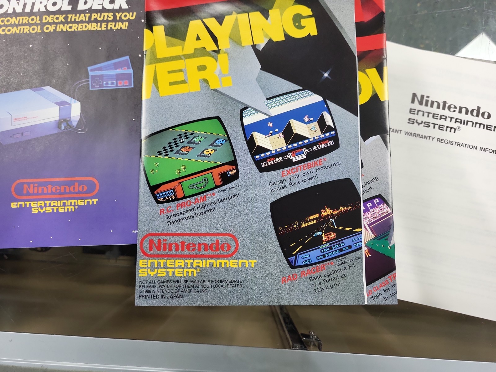 Nintendo NES Control Deck COMPLETE System In Box CIB