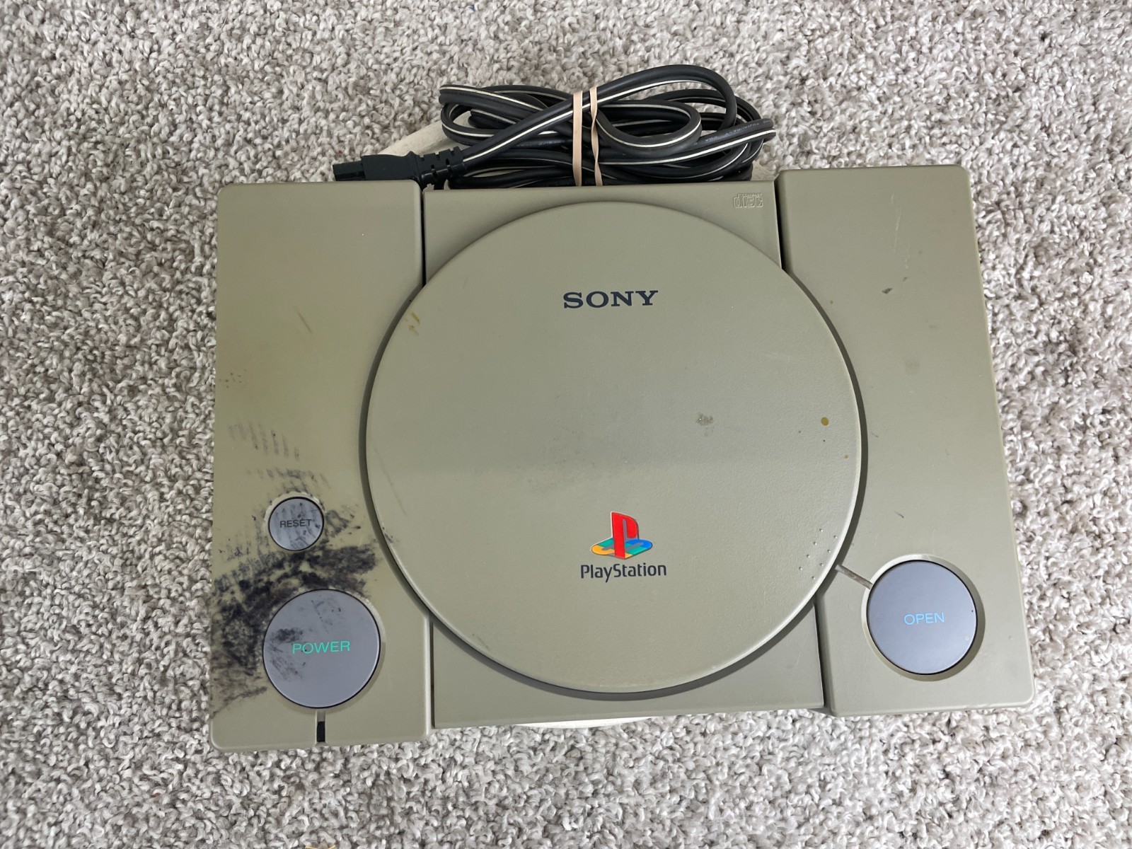 1998 Sony Playstation 1 Video Game Console SCPH-7001