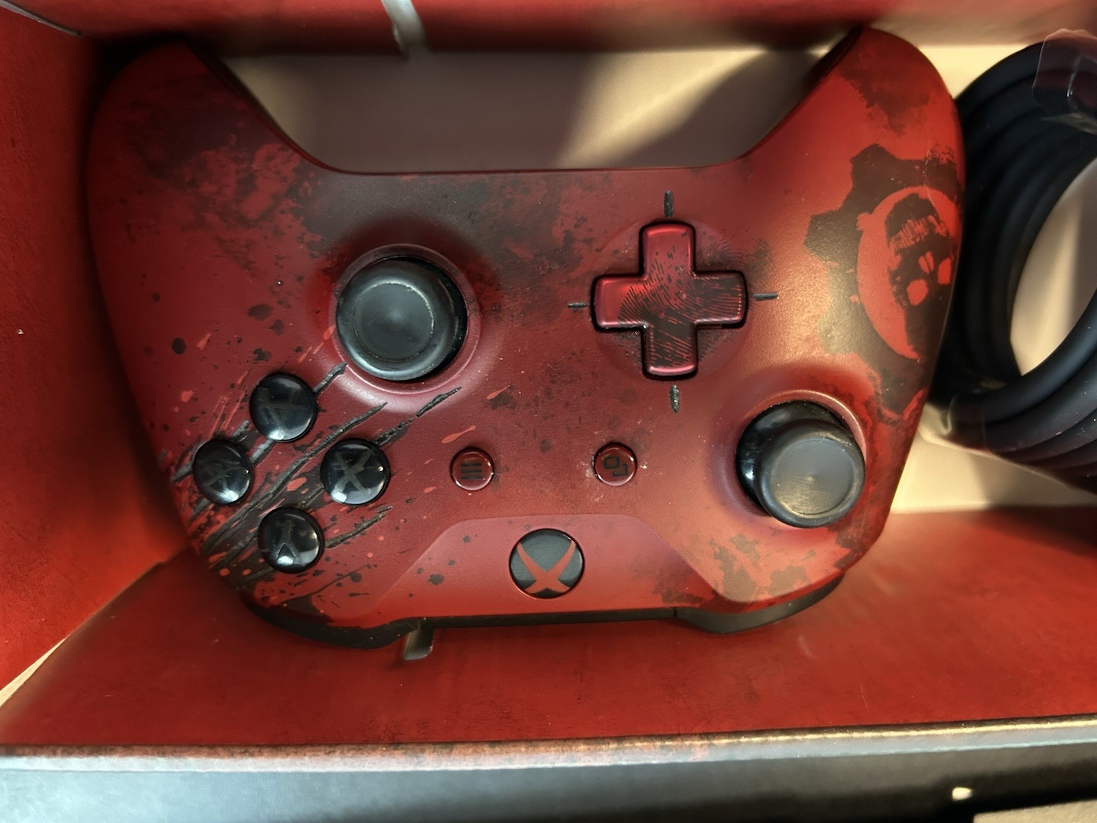 Microsoft Xbox One S Gears of War 4 Limited Edition 2 TB Crimson Red Tested
