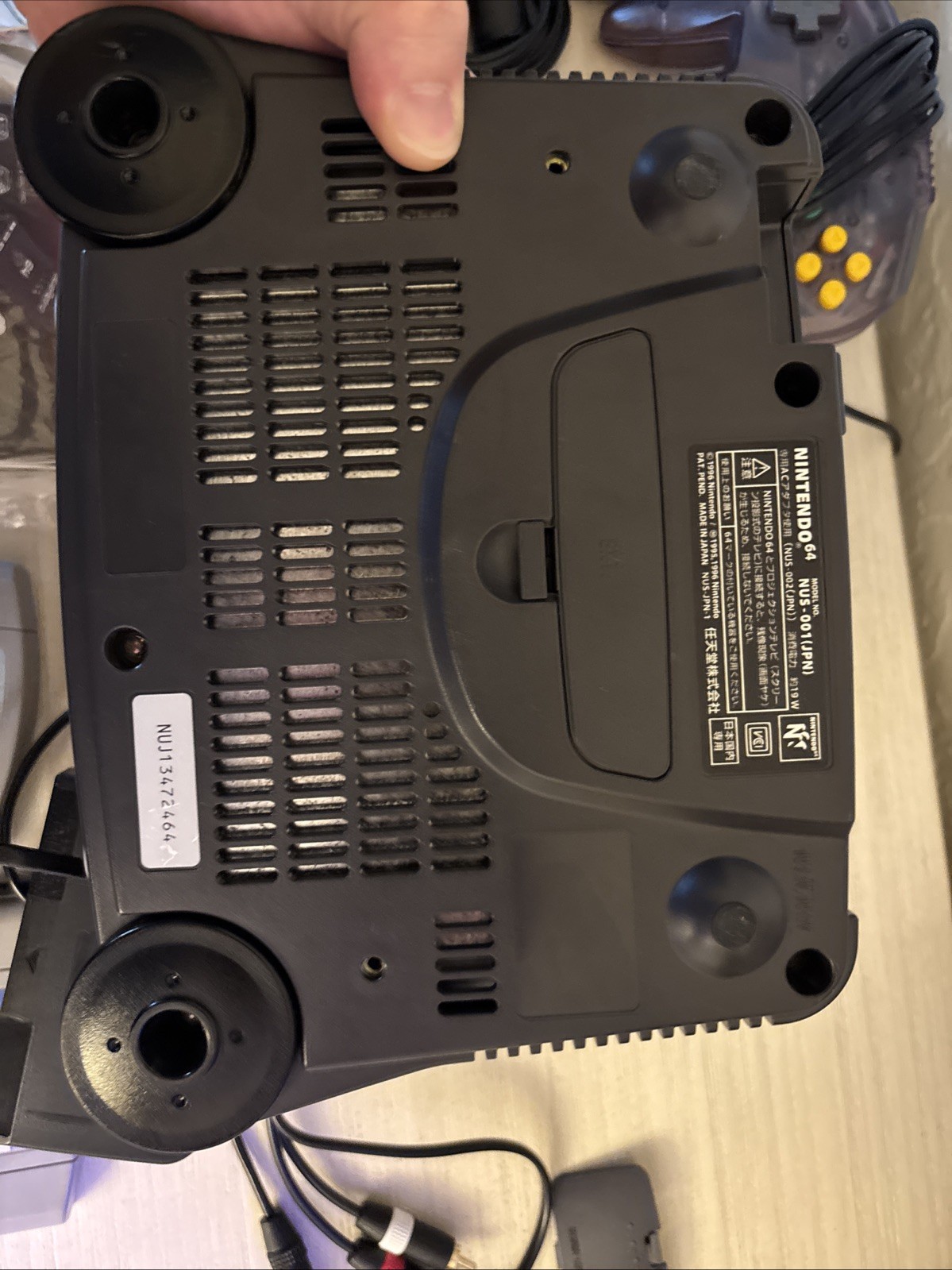 Nintendo 64 Black Console (NTSC-J) Bundle with controllers, games, RGB kit, more