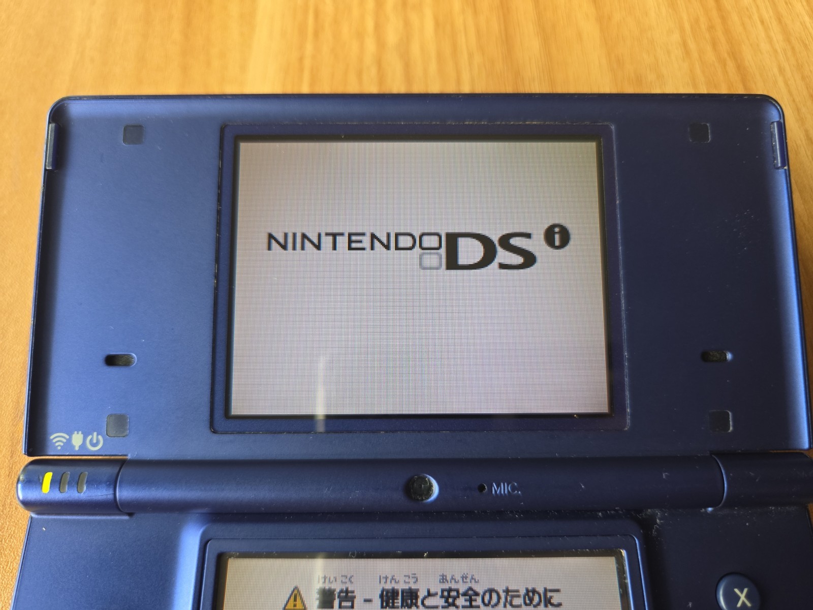Nintendo DS Lite – Enamel Navy – JPN – Tested & Working W/ Charger