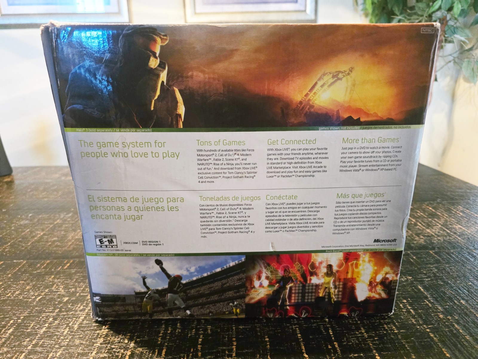 XBOX 360 Go Pro White Console NIB! BRAND NEW, Never Opened!!!