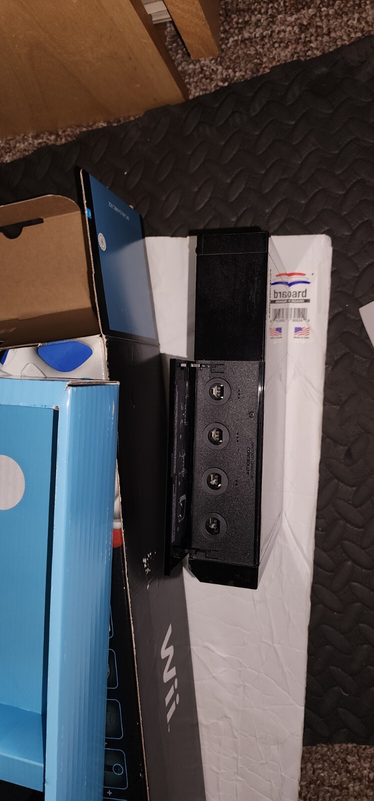 Nintendo Wii Mario Kart Pack Black Console (NTSC-U/C (US/CA)) Tested And Works.