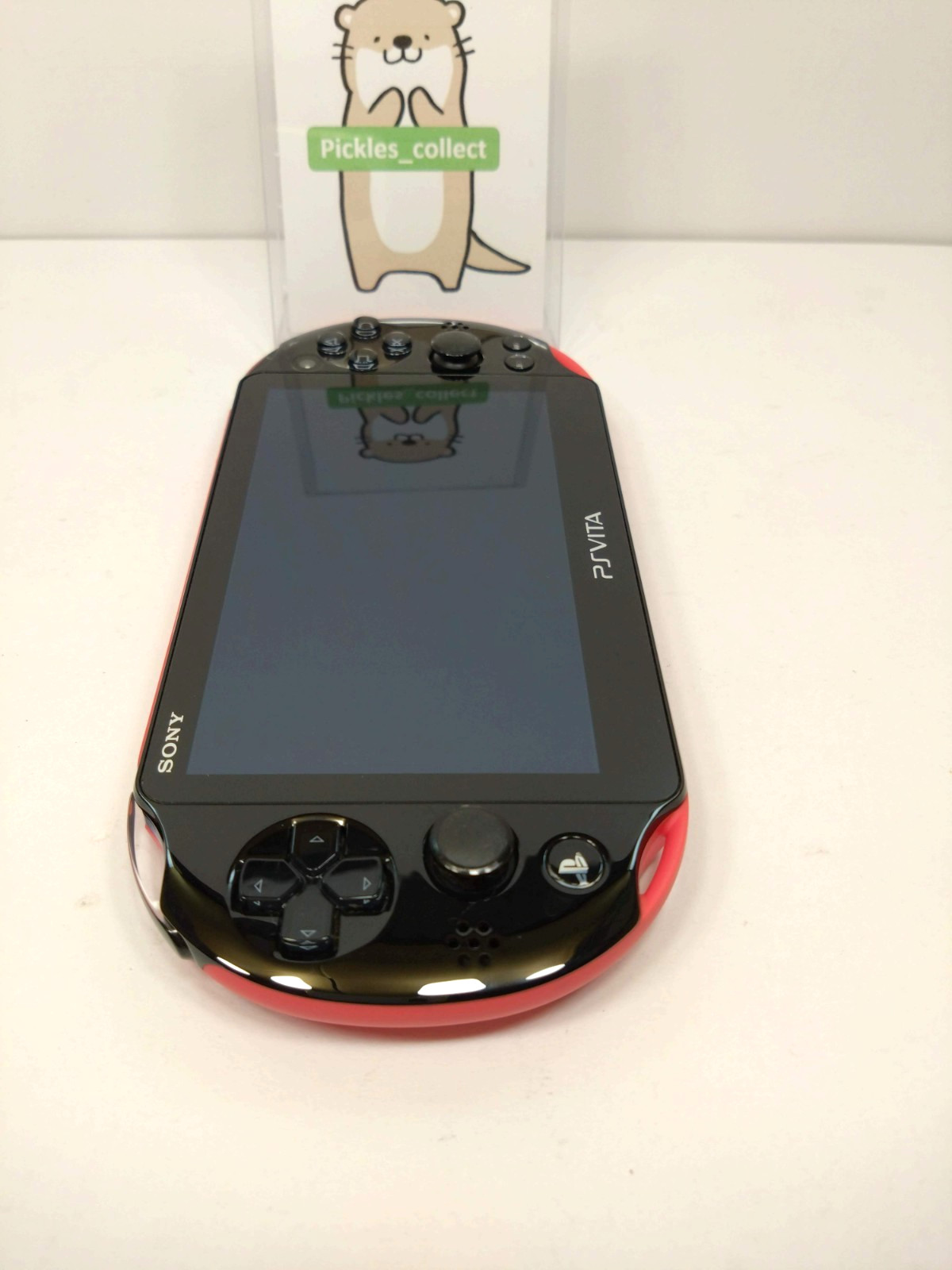 PS Vita Pink Black PCH-2000 ZA15 Console only Wi-Fi PSV Tested Sony 0611G