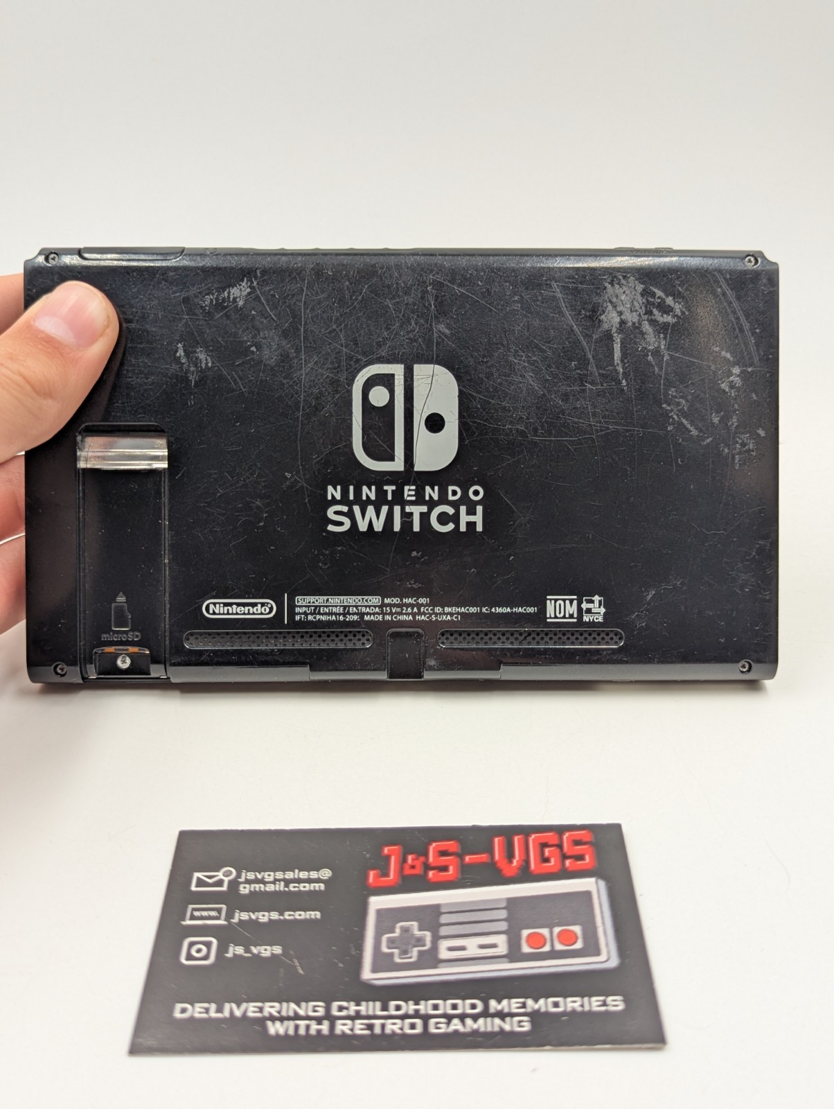 Nintendo Switch Tablet Replacement Console Screen For Parts No Power OEM