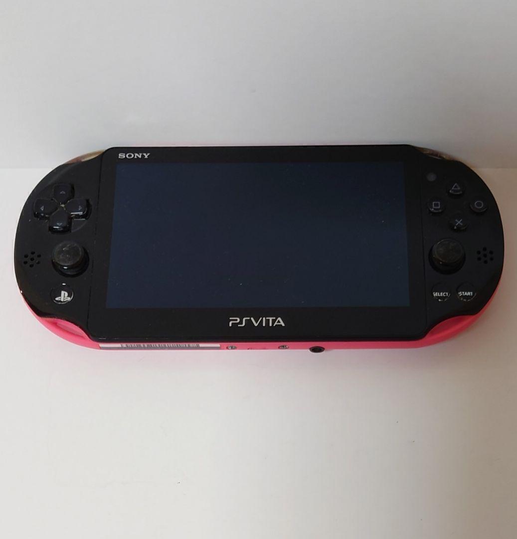 SONY PlayStation PS Vita PCH-2000 ZA15 Wi-Fi Pink Black Console Working Tested