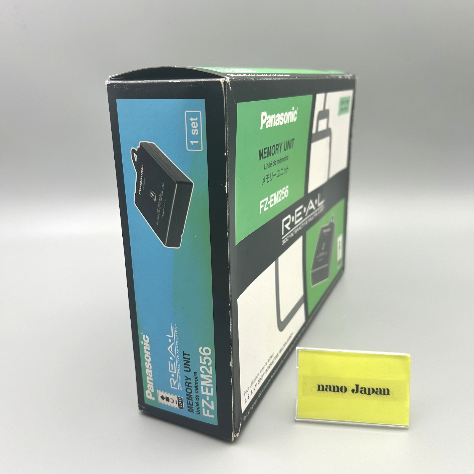 Panasonic 3DO FZ-EM256 REAL Memory Unit 256KB SRAM External Storage Boxed Japan