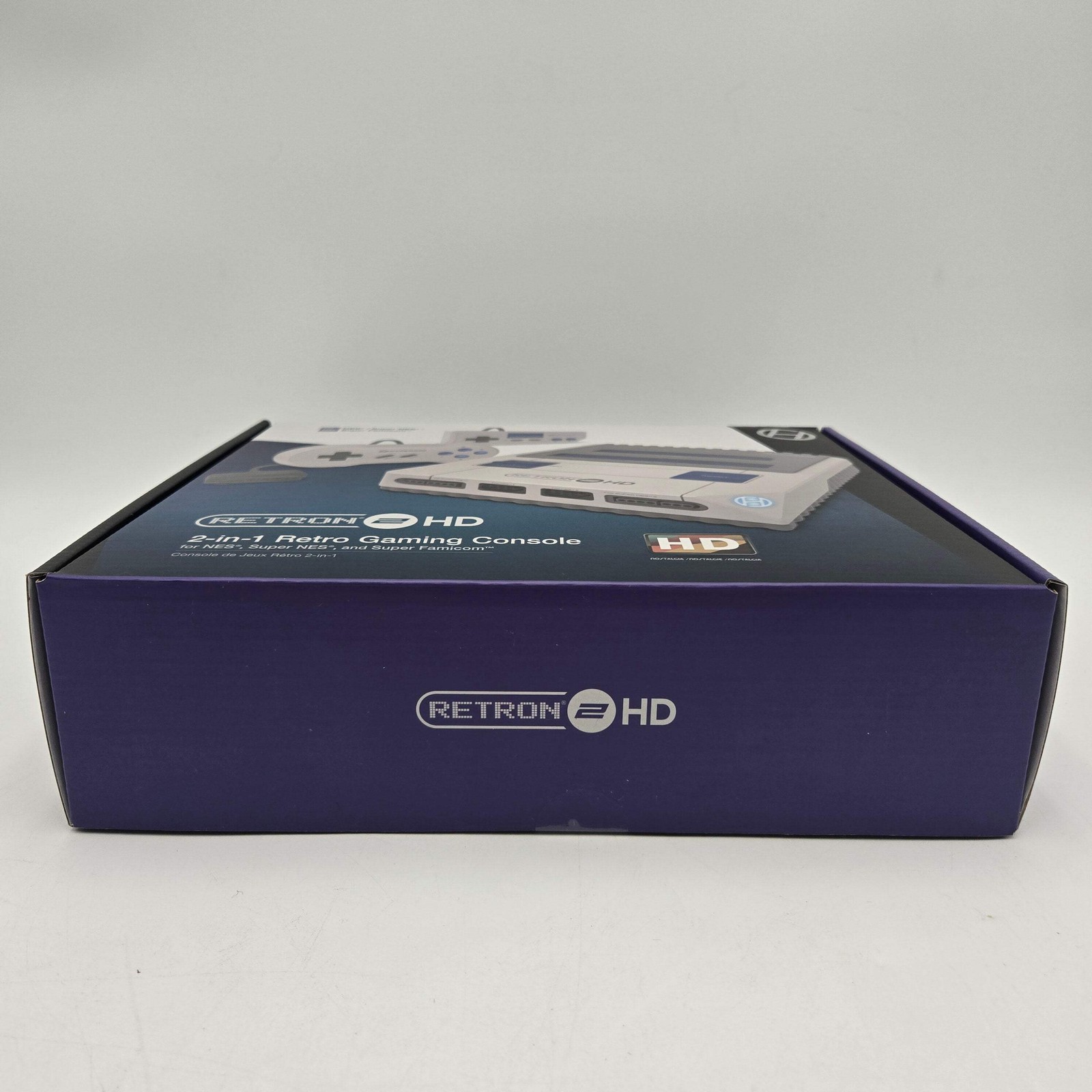 New Hyperkin Retron 2 Gray HD Gaming Console System M02888-GR