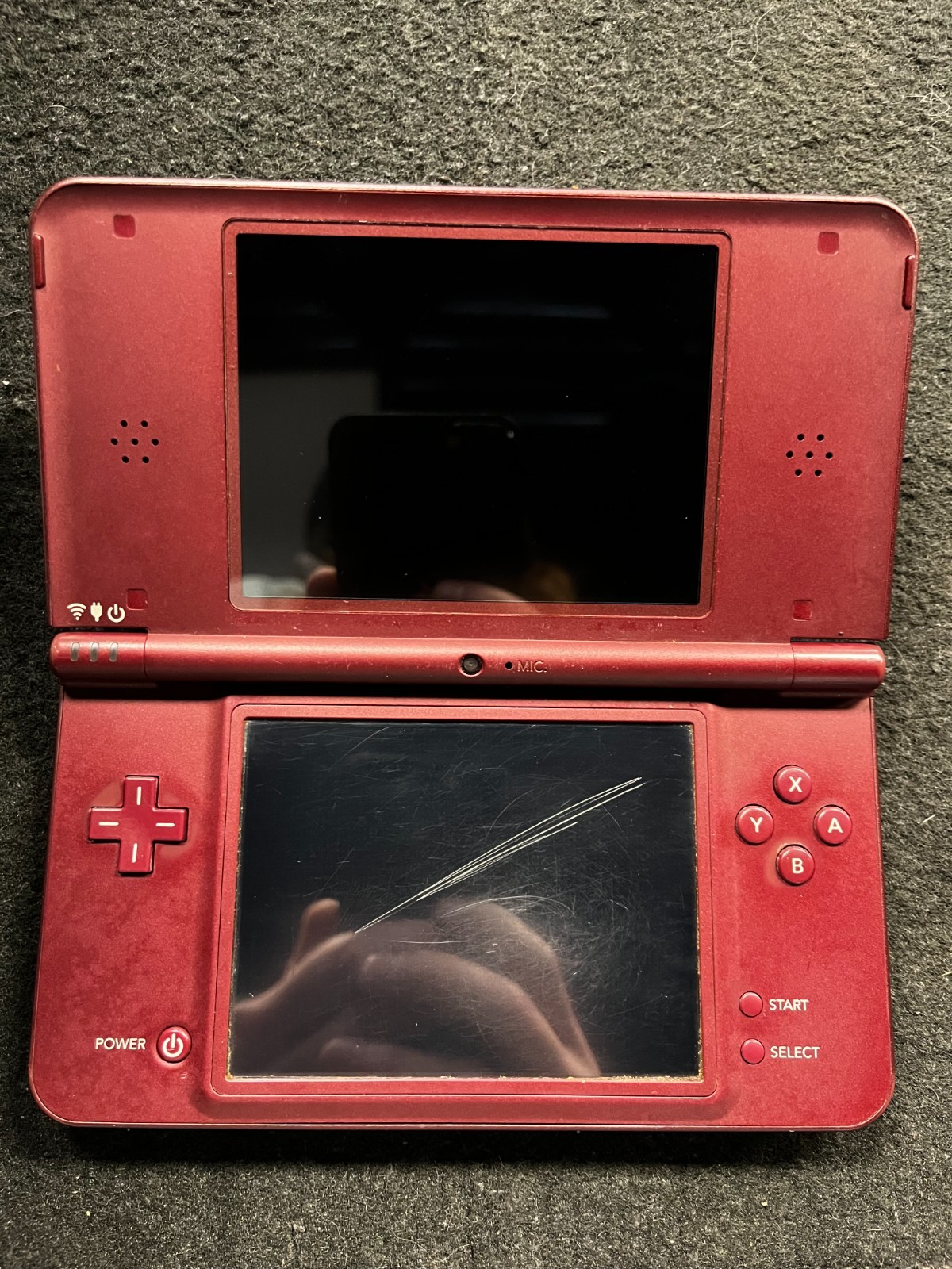 Nintendo DSi XL Launch Edition 256MB Handheld System – Burgundy (UNTESTED)