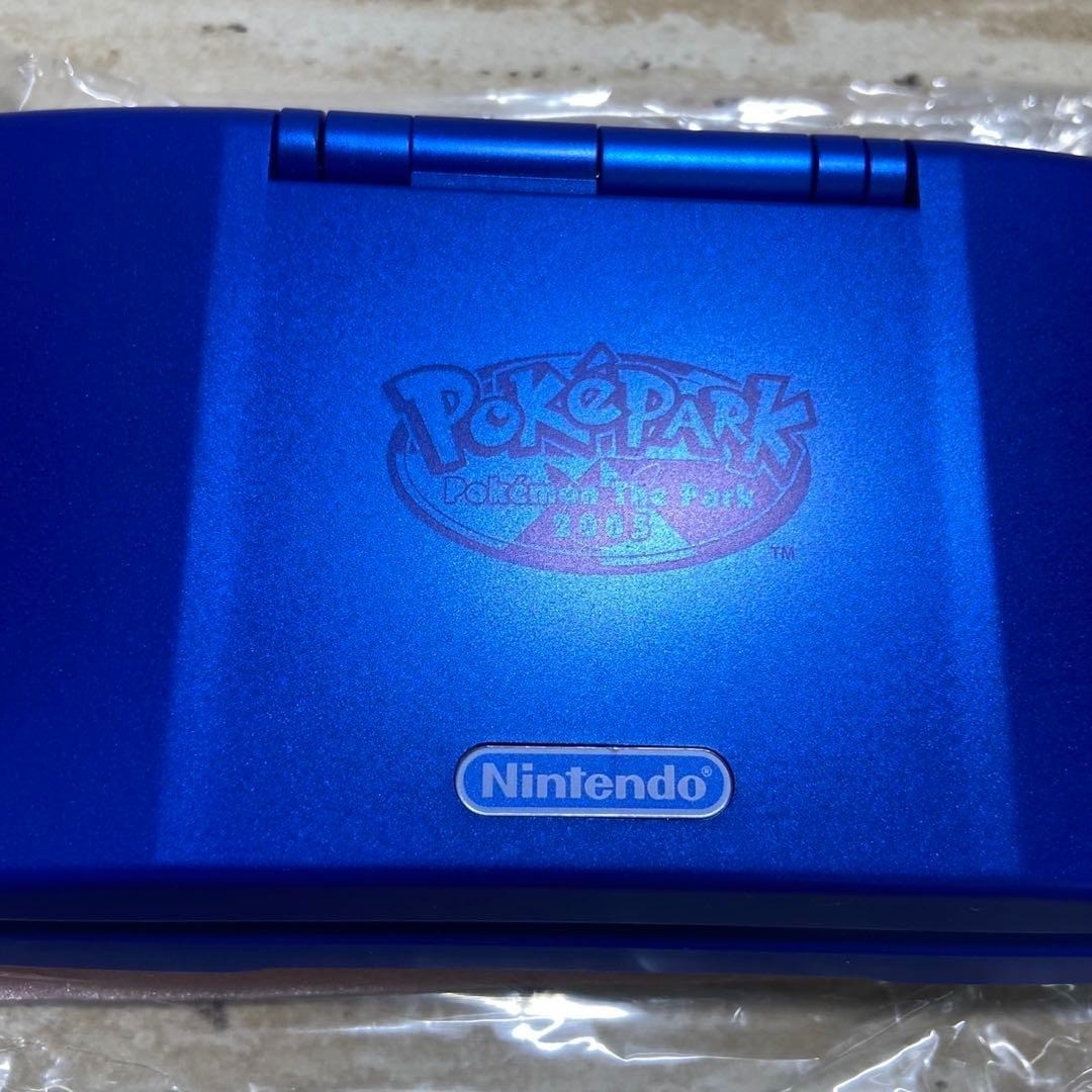 Nintendo DS PokePark 2005 Pokemon Center Limited Edition Blue CIB Rare 6992