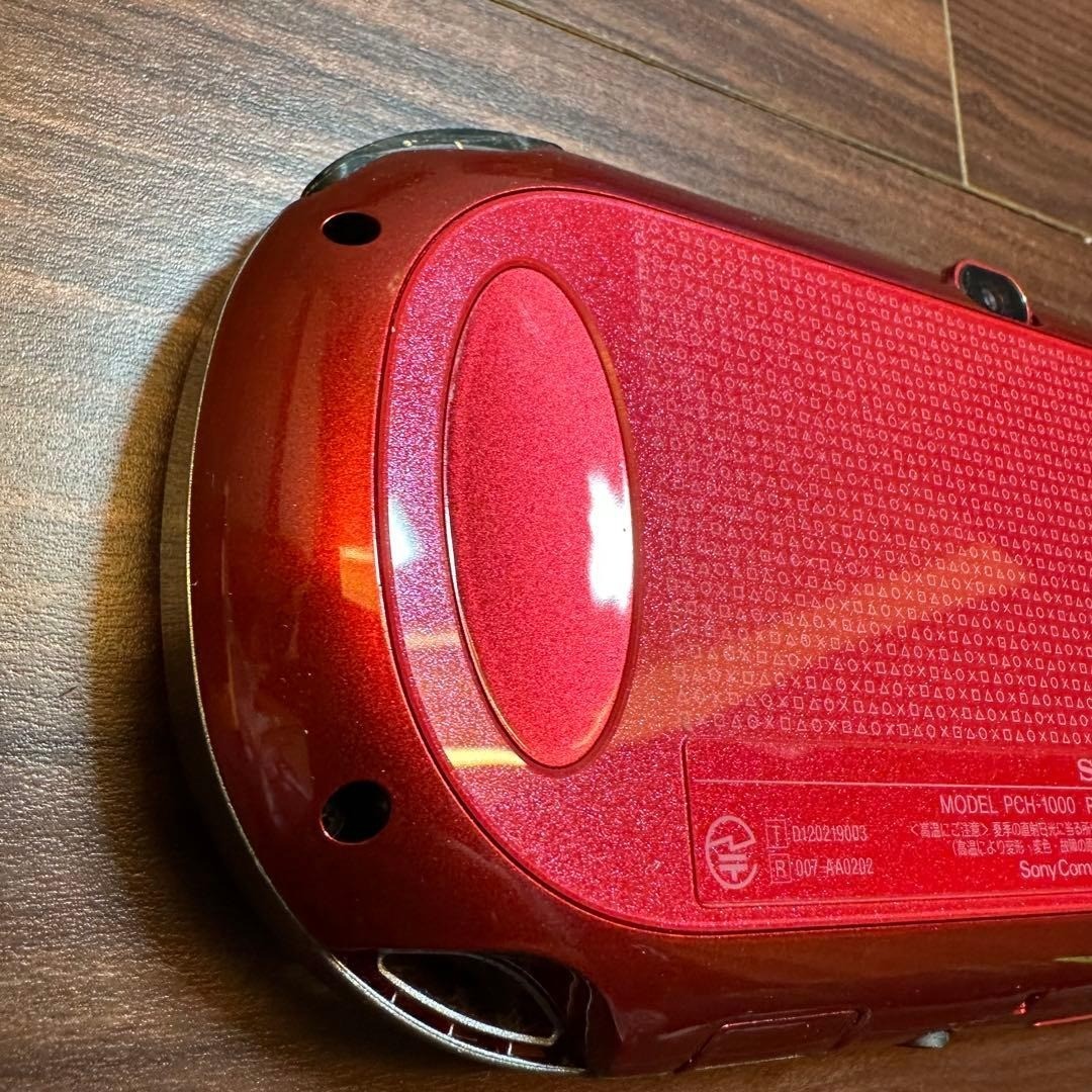PSVita 1000 Console Cosmic Red 5722 From Japan