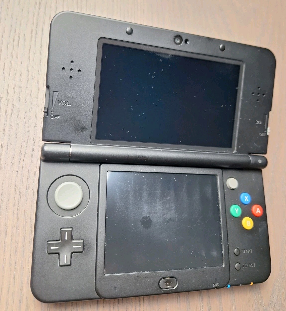 Nintendo New 3DS Black | Charger + 32GB SD Card | Region Free | USA TESTED