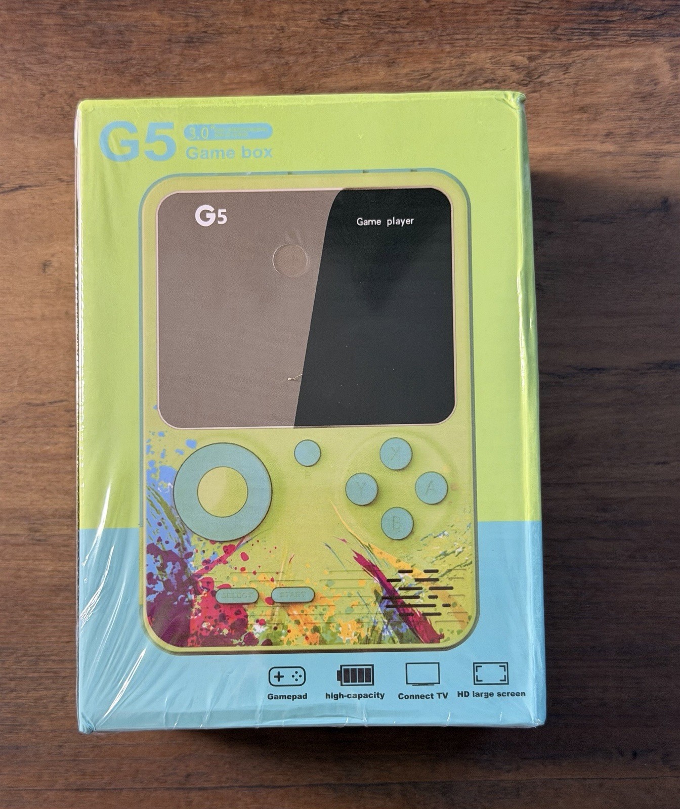G5 Handheld Game Box Game Player 3″ Screen – TV Connect Capable – NEW