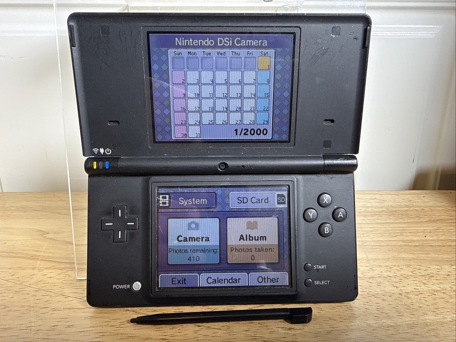 Nintendo DSi Bronze Black Handheld System Tested Working New Charger