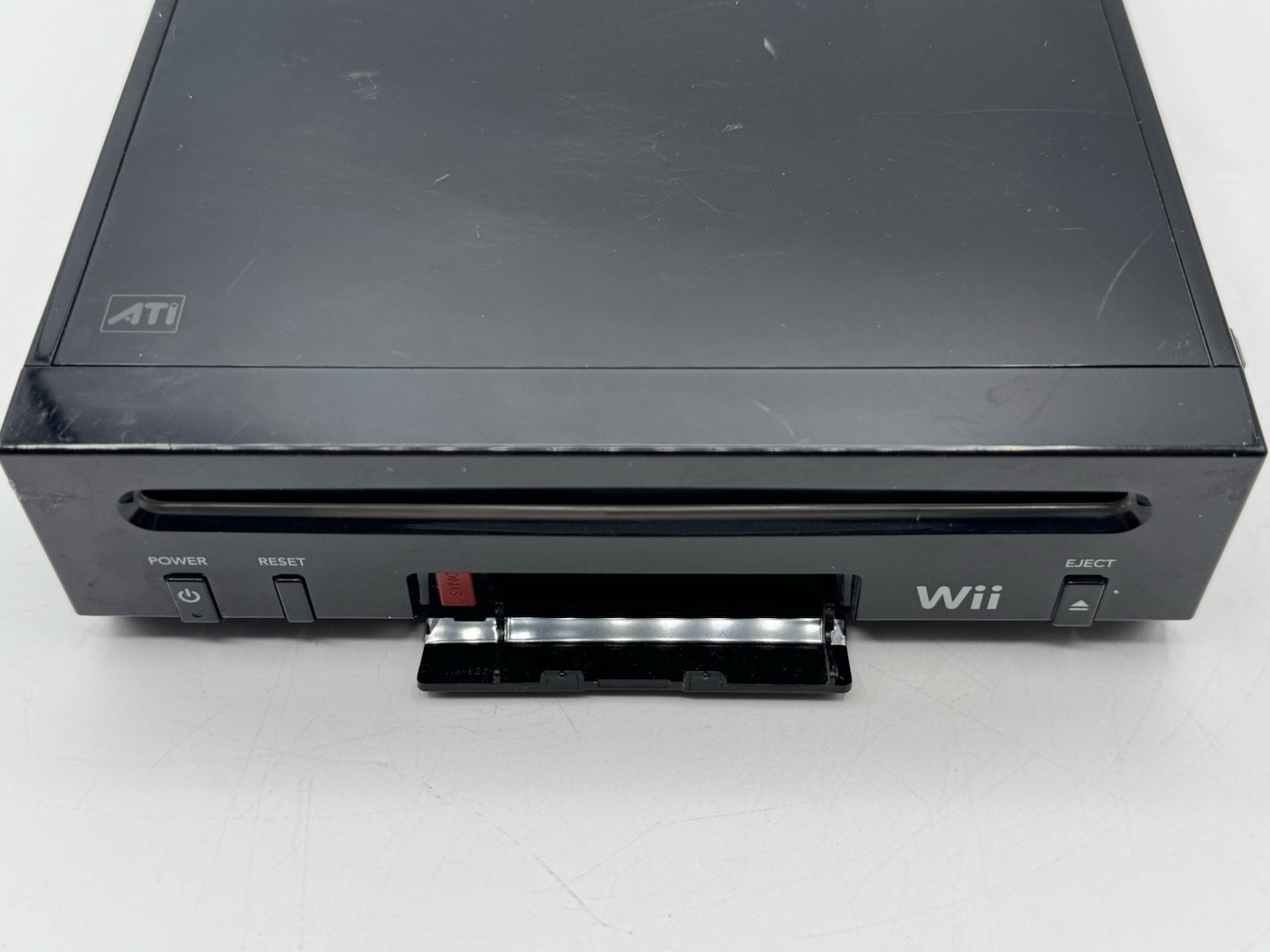 Nintendo Wii Black Console Only RVL-101 See Photos
