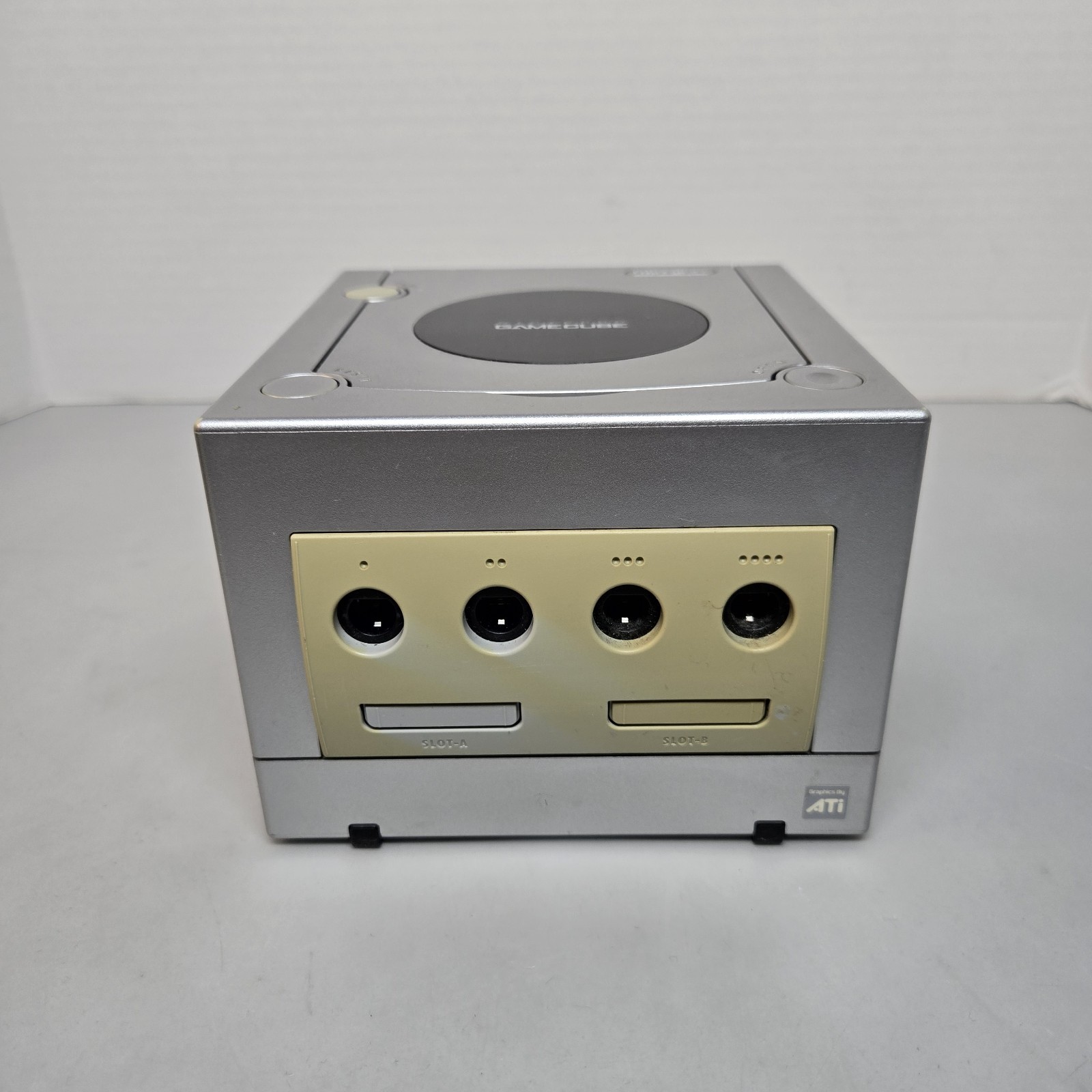 Nintendo GameCube Platinum Silver DOL-001 USA | Console Only – Tested