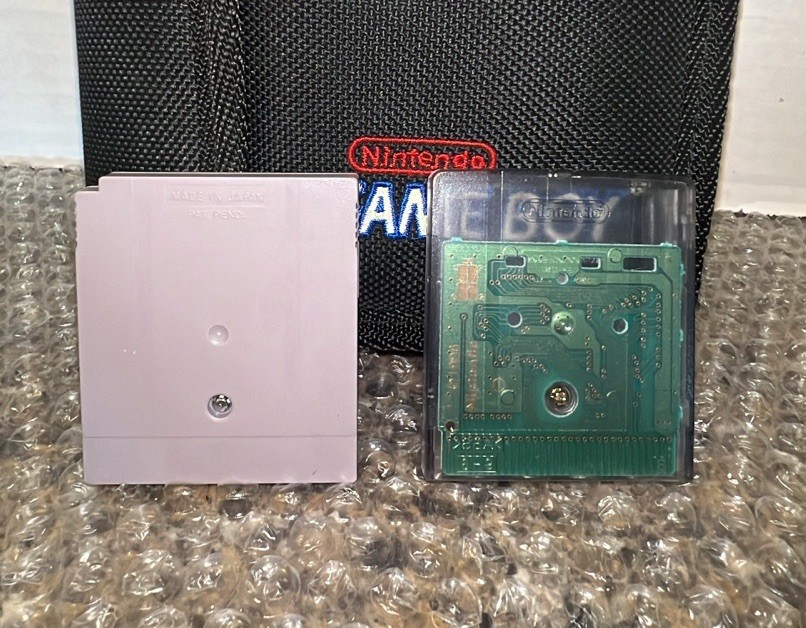 Nintendo Game Boy Color Atomic Purple Handheld System CGB-001 W/7 Games Works