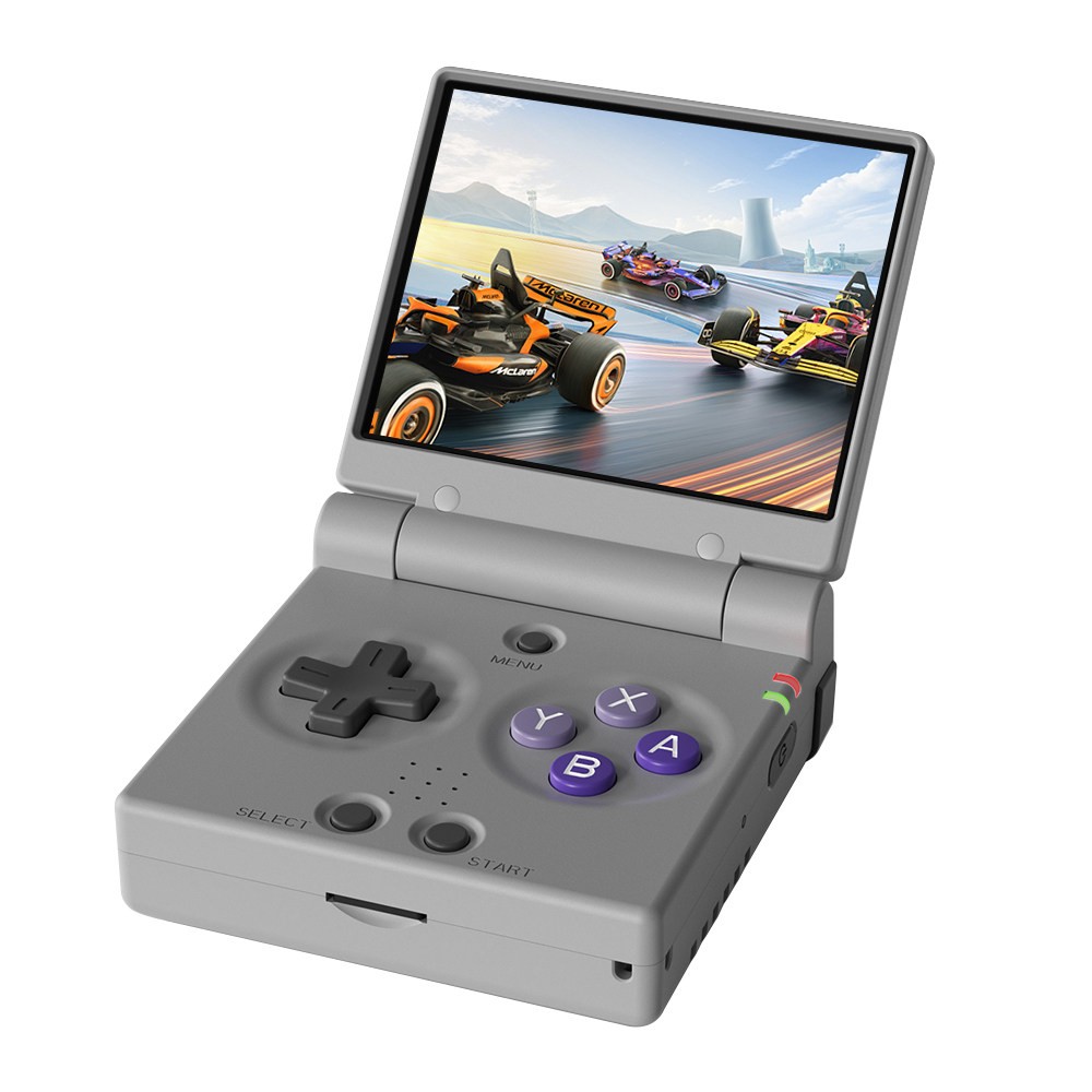 MIYOO Mini Flip Retro Game Console, Portable GBA Emulator for Kids