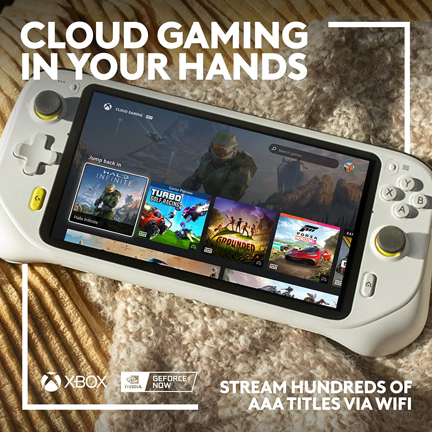 Logitech G Cloud Gaming Handheld , Portable Gaming Console (New)