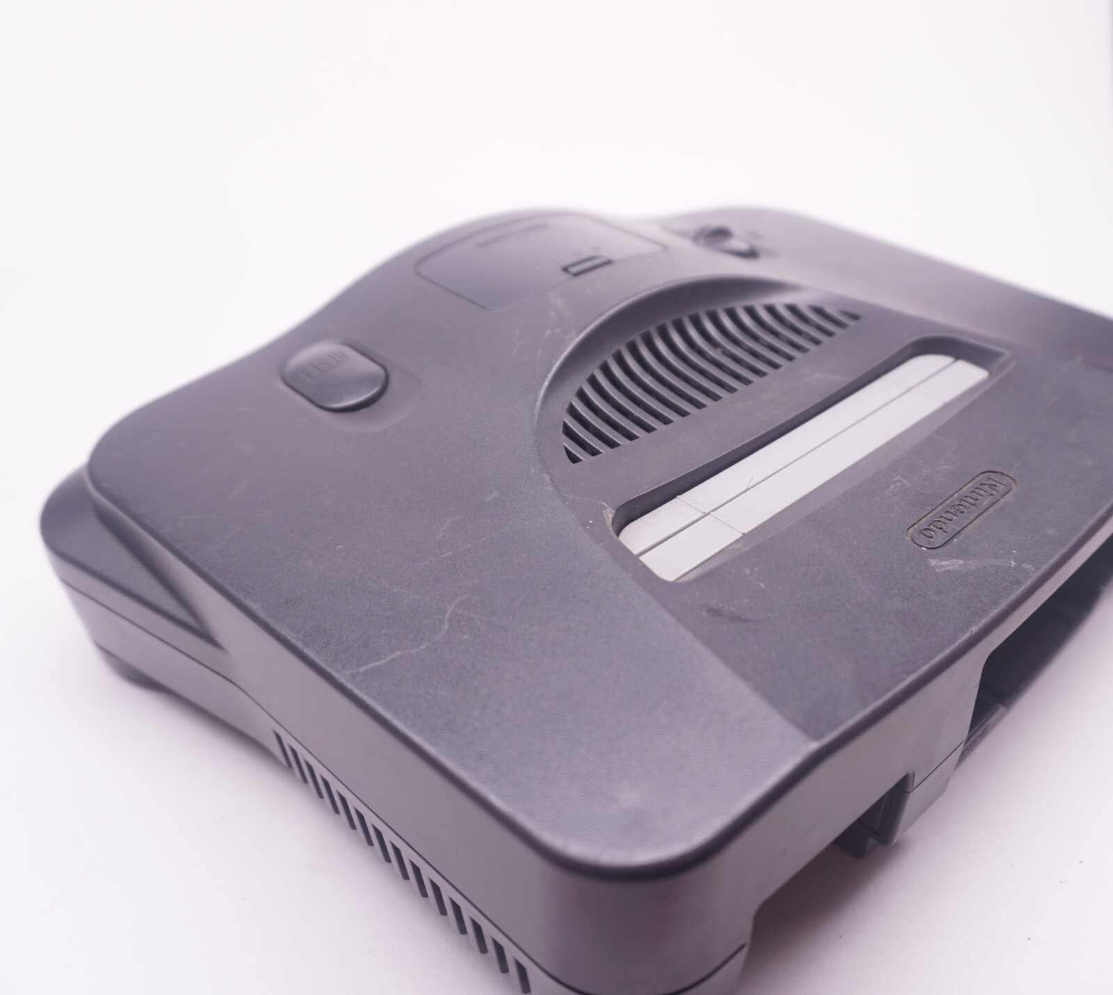 Nintendo 64 Charcoal Gray N64 Launch System Console Only & Jumper Region Free