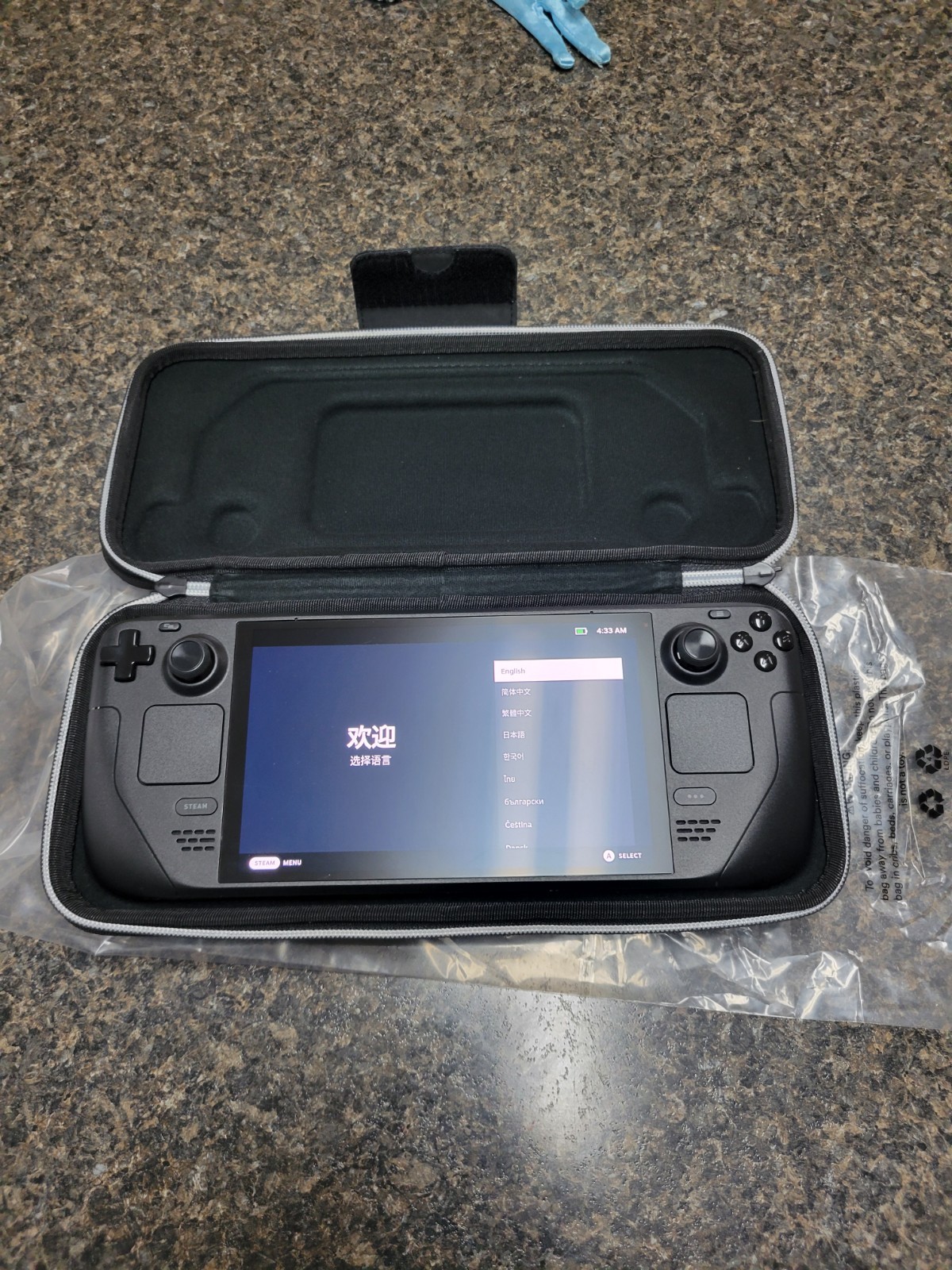 Valve Steam Deck OLED 1TB with Clicky Kit