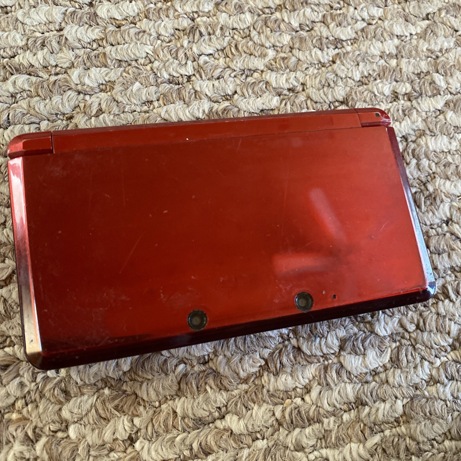 Red Black Nintendo 3ds CTR-001 Lot Of 2 Different Issues READ