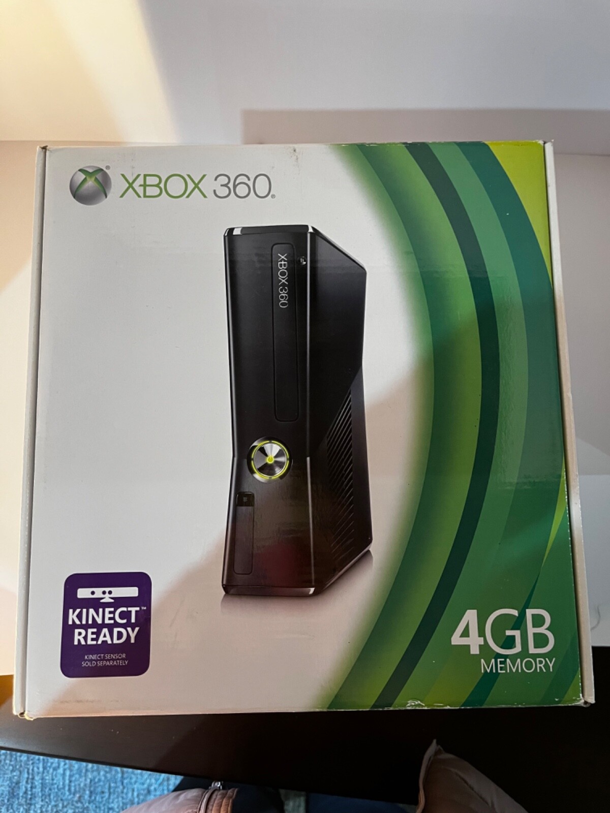Microsoft Xbox 360 S Gaming Console and Kinect – Black