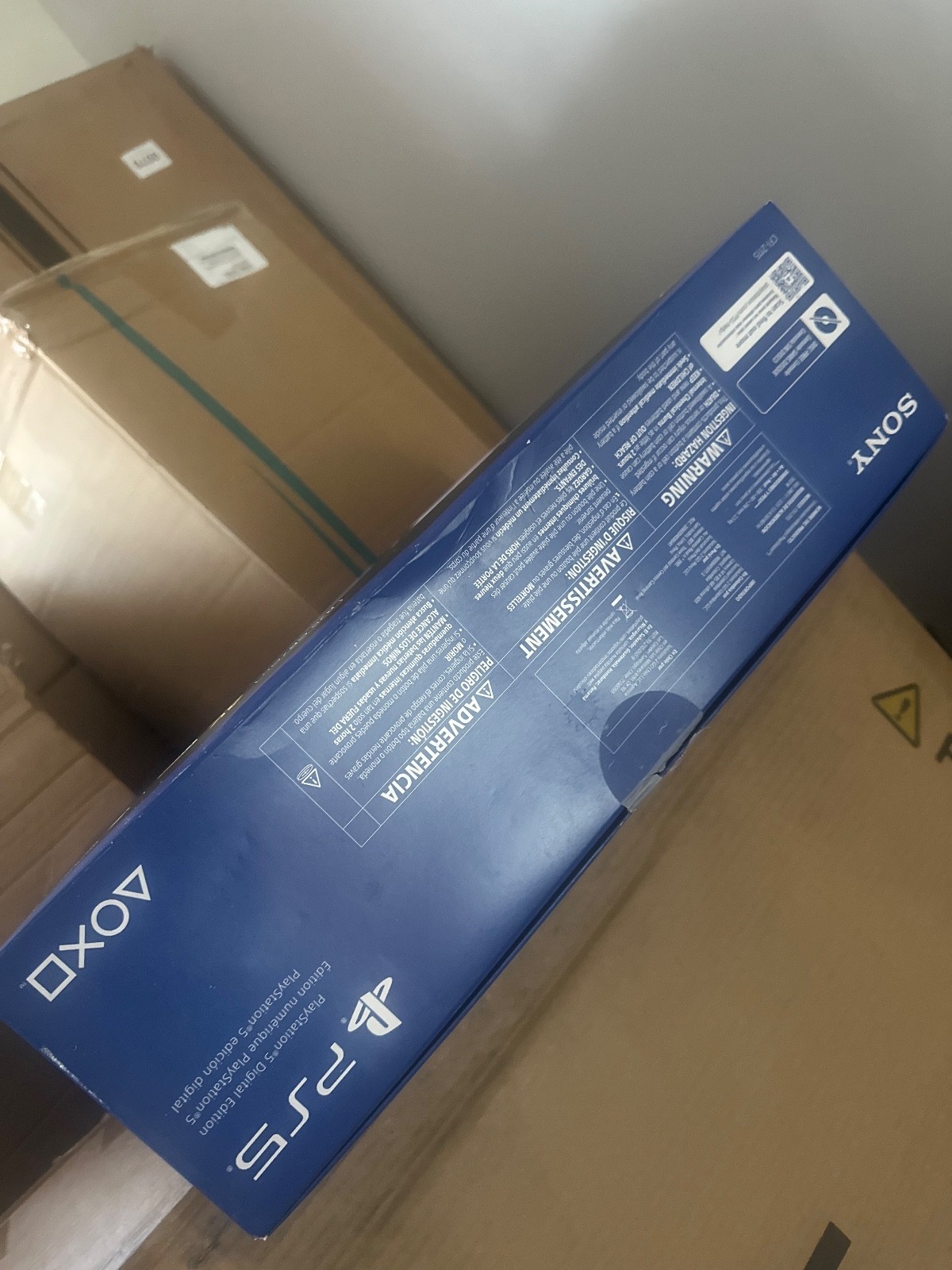 Sony PS5 Digital Edition Console – White 825 GB