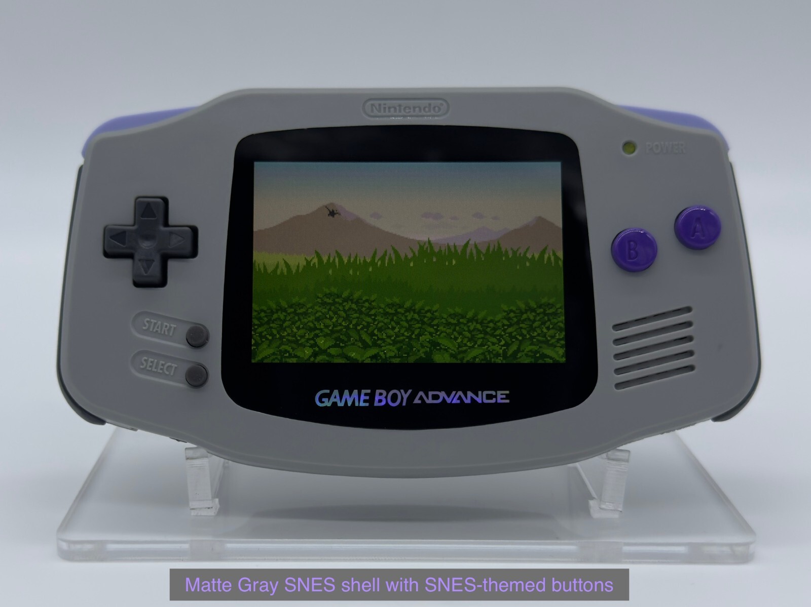 *NEW* FunnyPlaying GameBoy Advance «M2» 3.0 IPS, USB-C battery, Recap, holograph