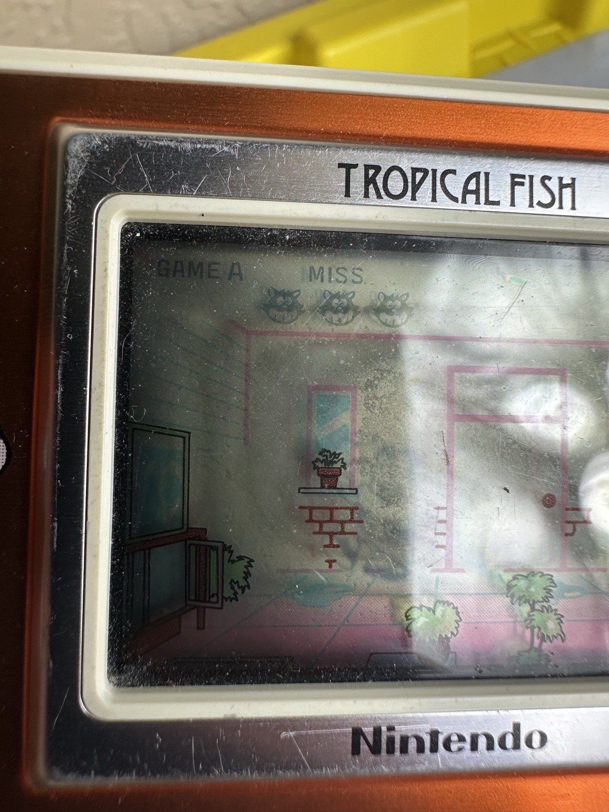 1985 Nintendo Game & Watch Tropical Fish Working