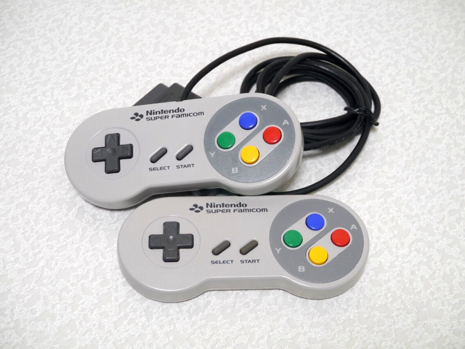 Nintendo Super Famicom SFC SNEC Console Japan /Play Soon Set (Tested system)