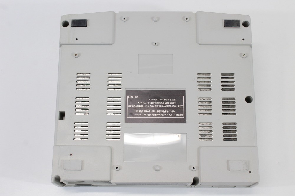 SEGA Saturn White Console Controller x2 AC AV HST-3220 SS Japan WORKING #1 A VG