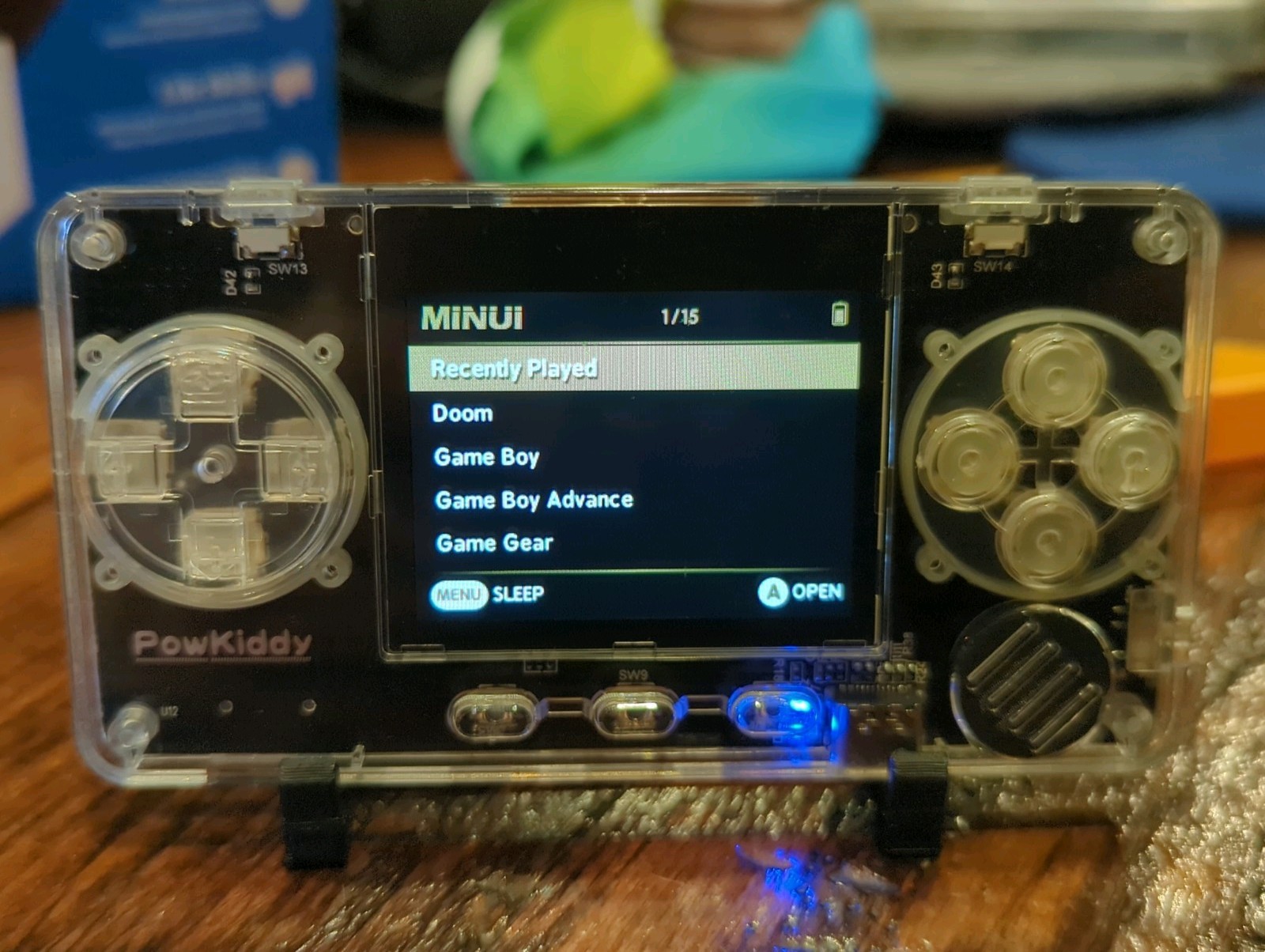 Powkiddy A66 (AKA Trimui Model S) Retro Gaming Console With Mini OS 16 GB