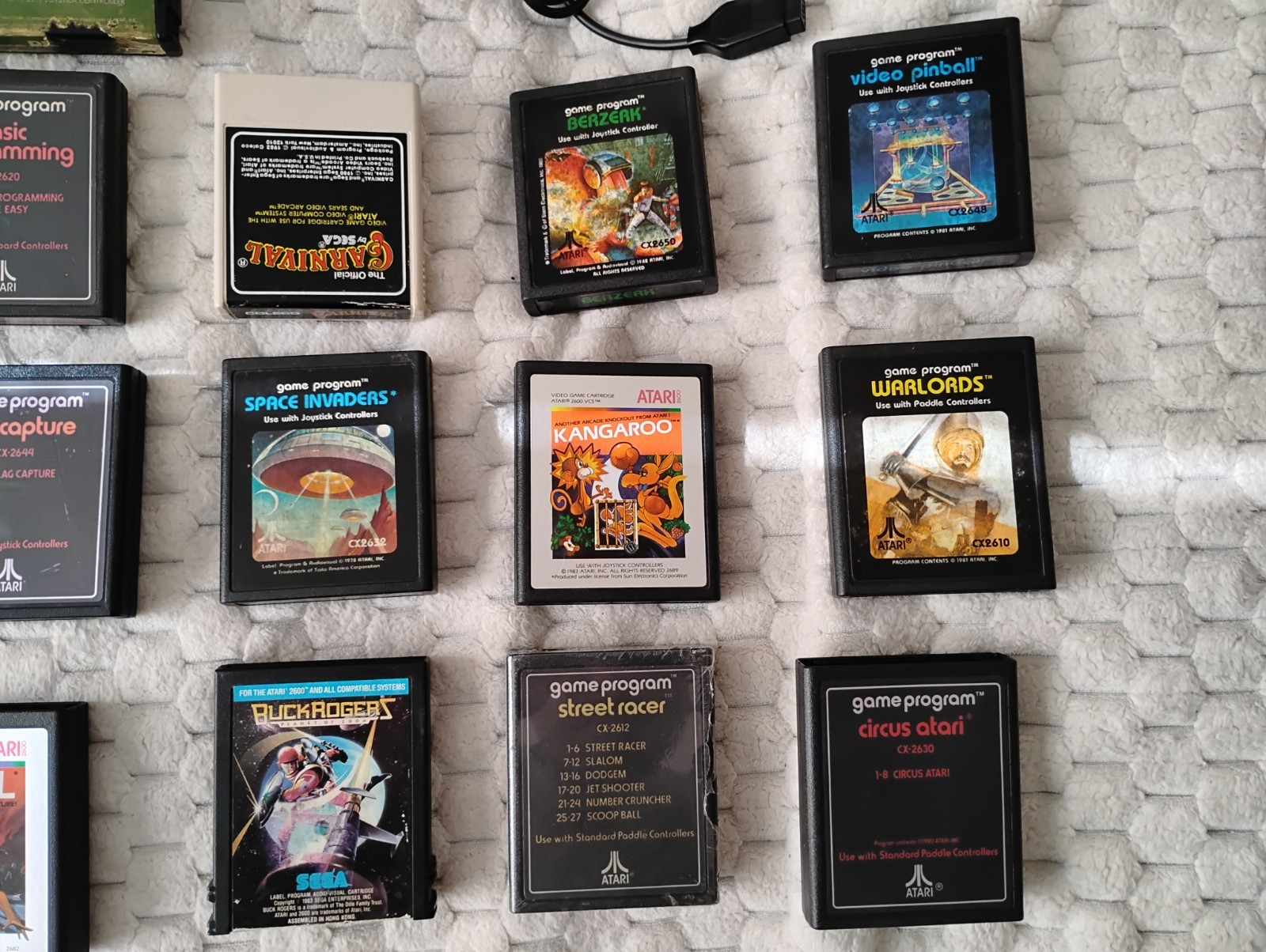 Atari 2600 Jr. Console With 19 Games And Hookups
