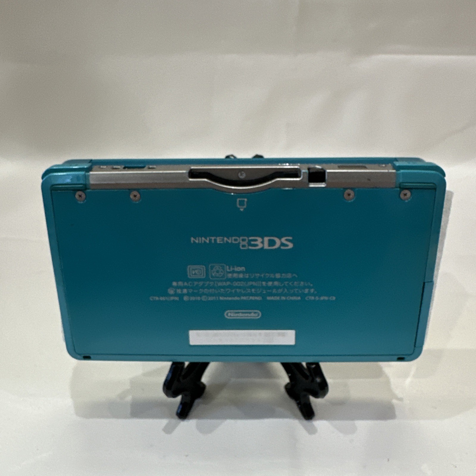 *TESTED* JAPANESE Nintendo 3DS Aqua Blue Console Complete In Box CIB #G65