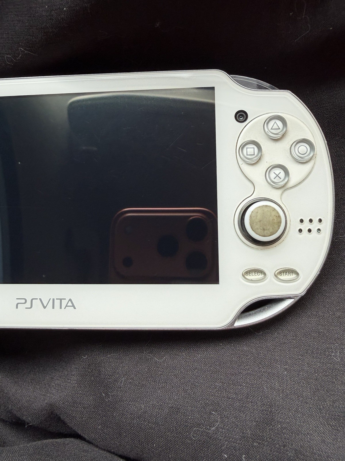 Sony PlayStation Vita (PCH-1001) – White – Used – TESTED WORKING!