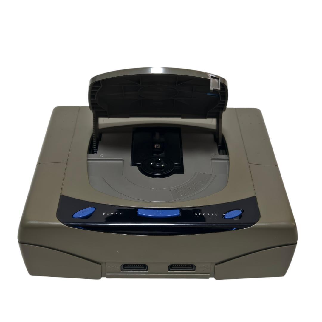 Sega Saturn HST-3200 Gray Console Japanese System set tested working Fron Japan