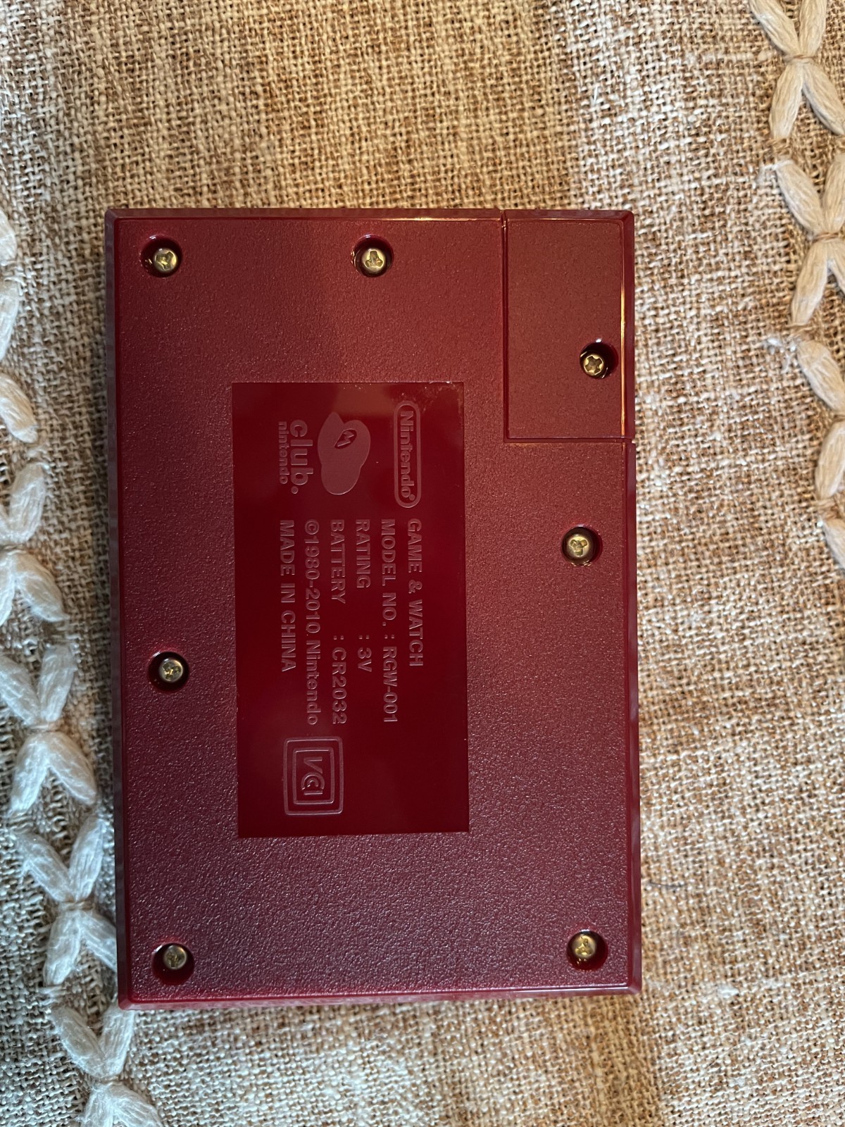 Game and Watch Ball – Club Nintendo Exclusive – Complete in box