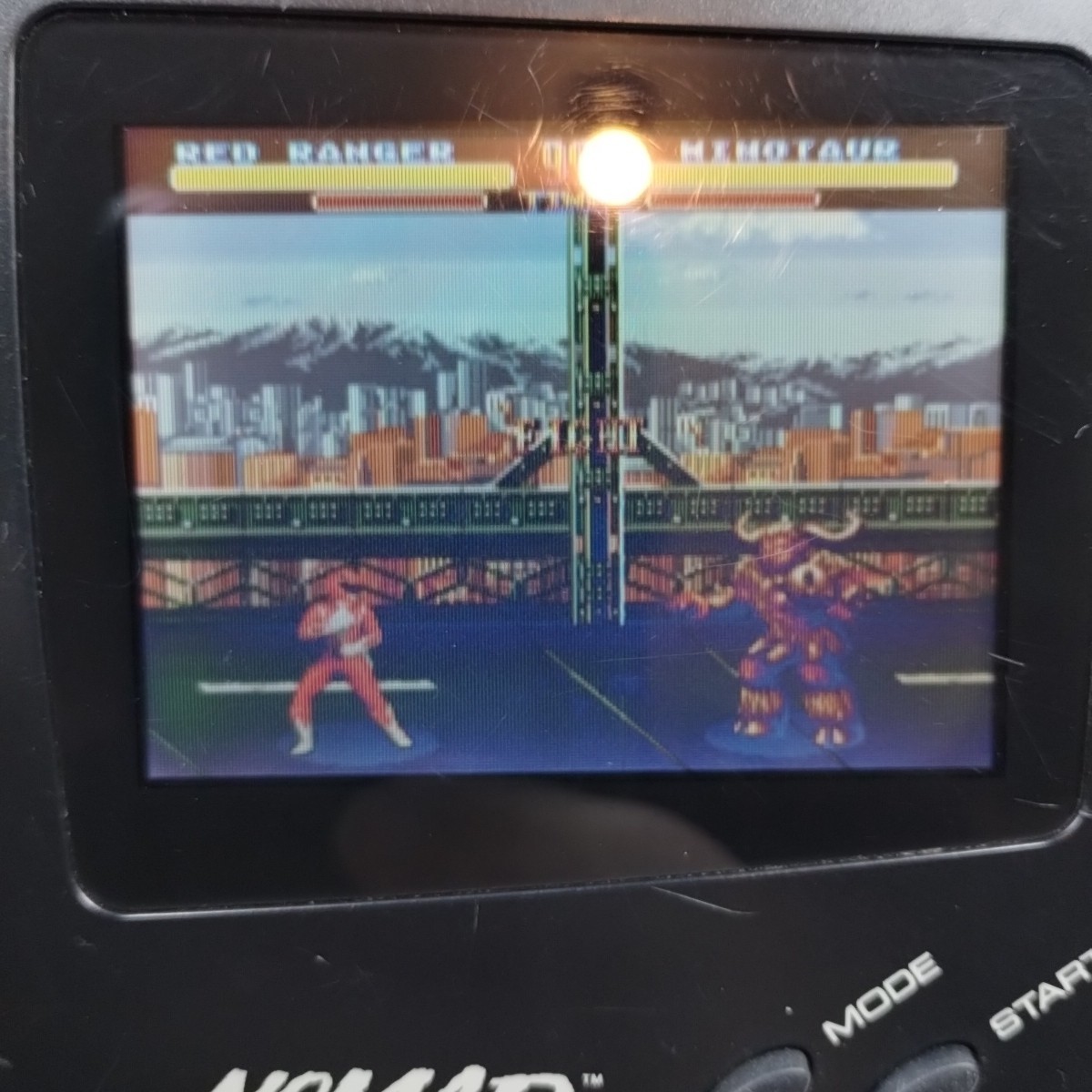 Sega Genesis Nomad Handheld Console Black Model MK-6100 W Cords, Game & Control