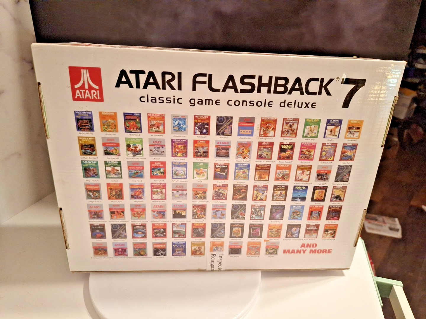 Atari Flashback 7 Classic Game Console 101 Built-In Games with Wireless Control