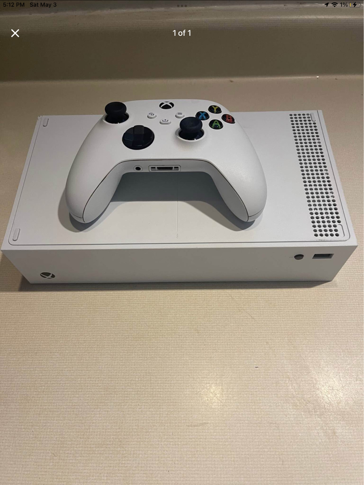 Microsoft Xbox Series S 512GB White Console (RRS00095)
