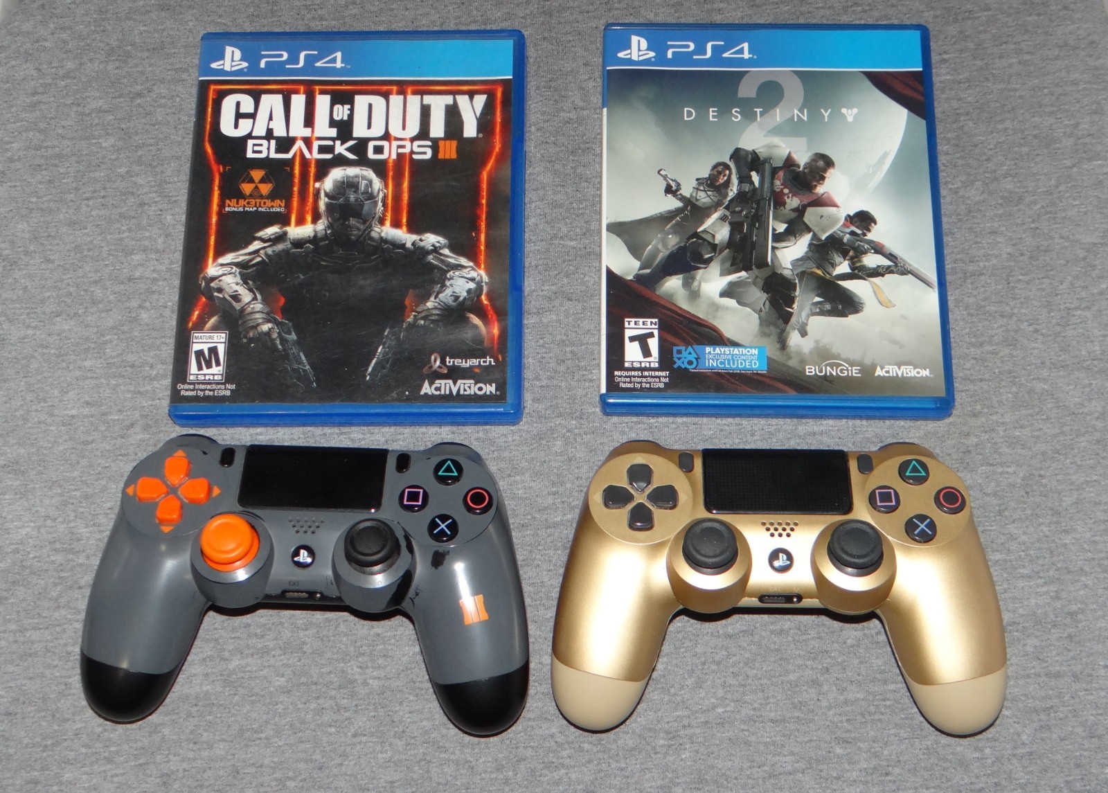 Sony PS4 COD: BO3 LTD Edition 1 TB CUH-1215B – 2 Games & 2 Controllers *TESTED*