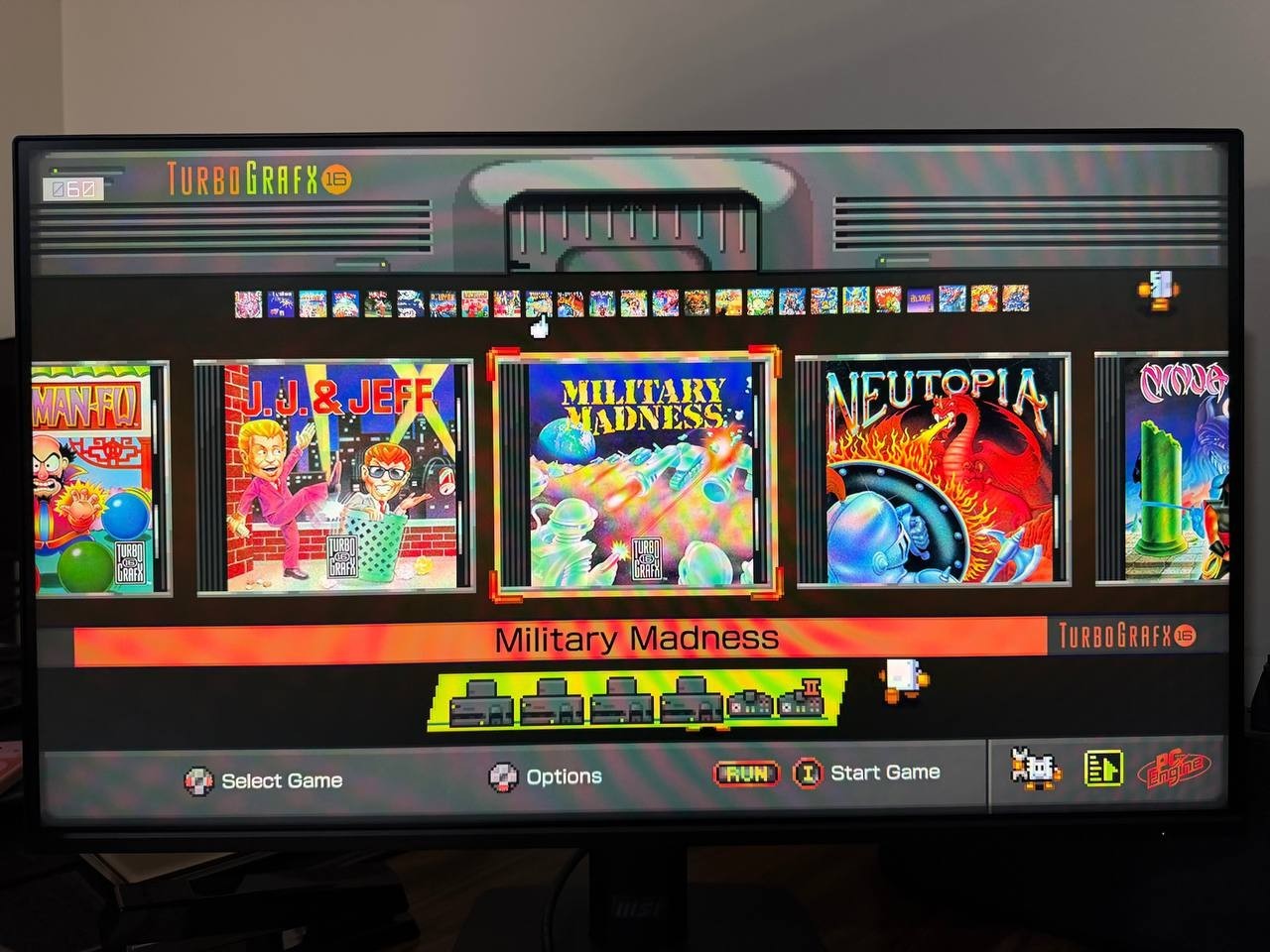 Turbografx 16 Mini Game Console 2020 Edition PC Engine TG16 HDMI Classic w/ Case