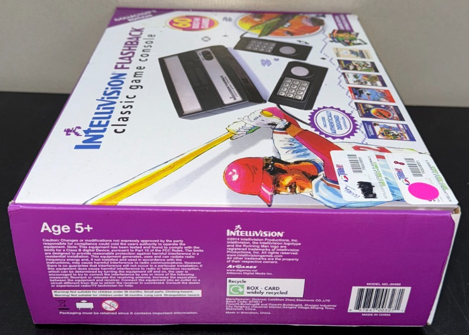 Intellivision Flashback Classic Game Console w 60 Built-In Games IN460
