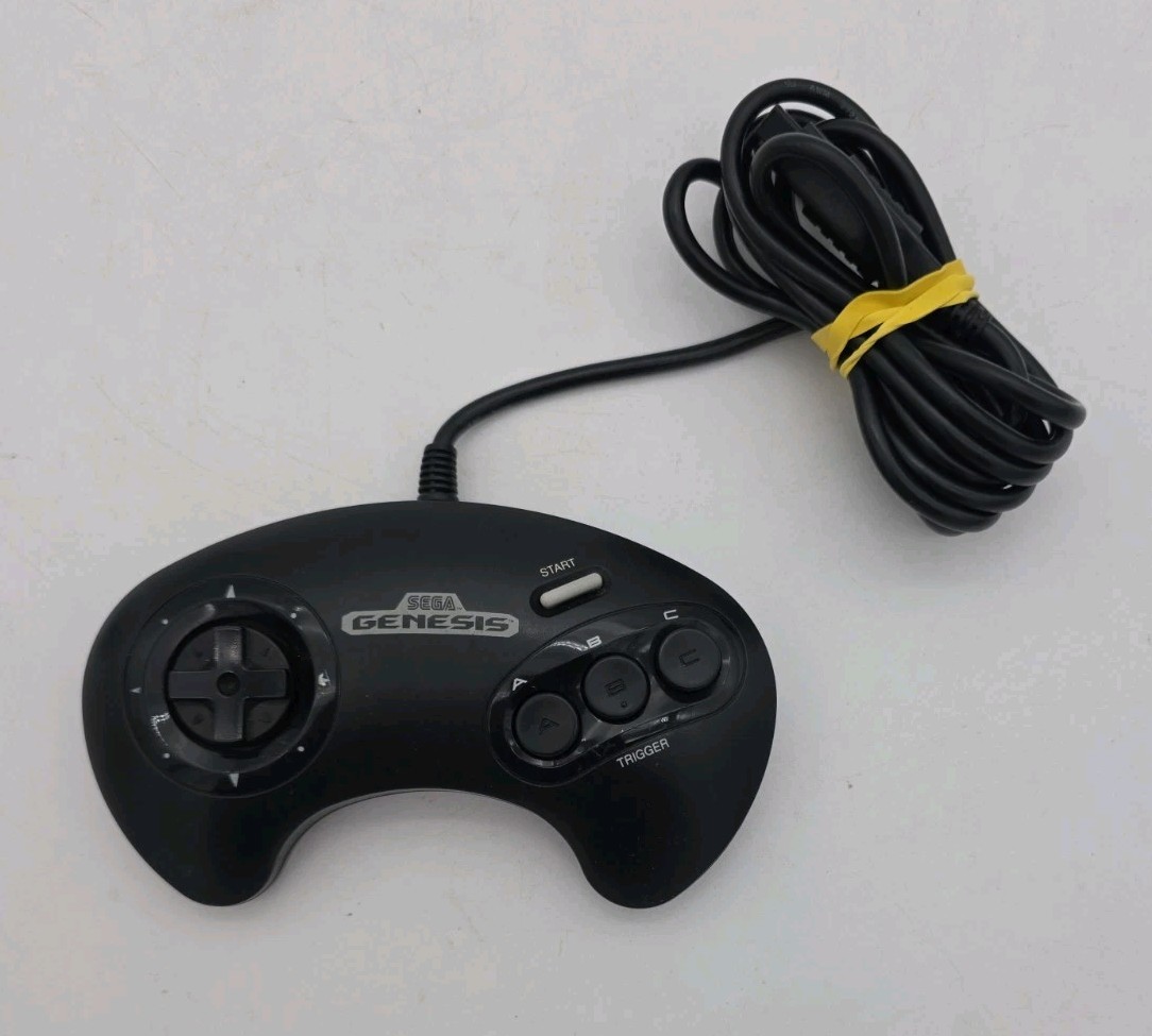 SEGA Genesis 3 Console – Cleaned, Tested, and Working – OEM Adapter & Controller