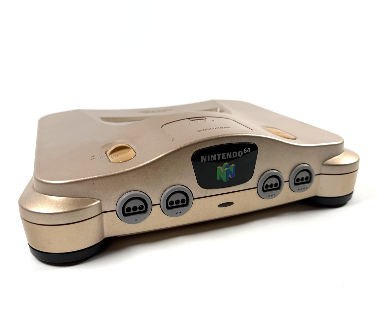 Nintendo 64 Gold Console Only, Limited Toys R Us Edition, Tested Region Free