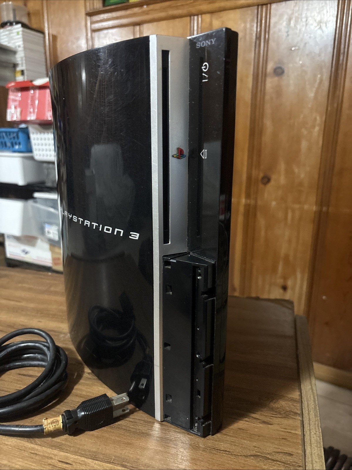 TESTED PLAYSTATION 3 Sony PS3 Fat 80GB v4.92 OS CONSOLE SYSTEM ONLY CECHK01