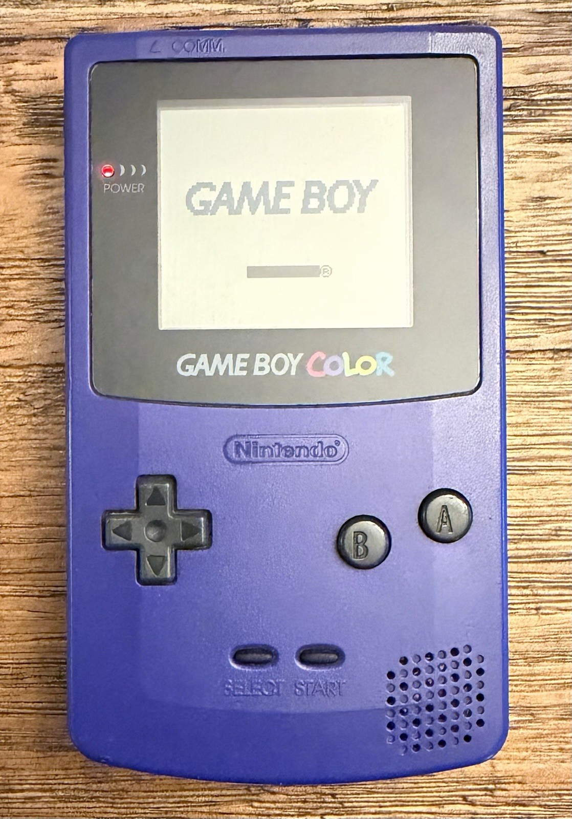 Nintendo Game Boy Color CGB-001 Grape Purple Console Bundle w/ 3 Games – TESTED
